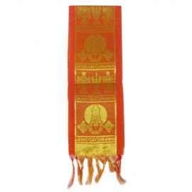 Namo Border  Kanduva ( Orange ) ( Pack of 2 )